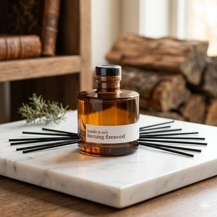 Burning Firewood Diffuser - Tayyib Store - Kandle & Co's - Lahore