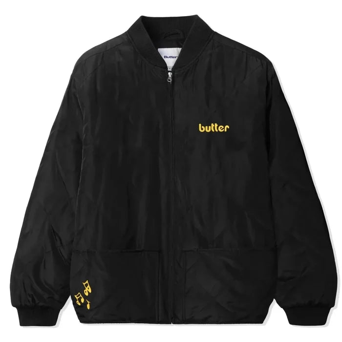 Butter Goods - Noise Quilted Work Jacket (Black)*SALE