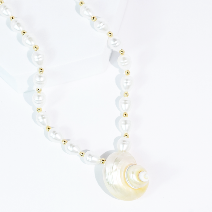 By the Sea Beaded Necklace