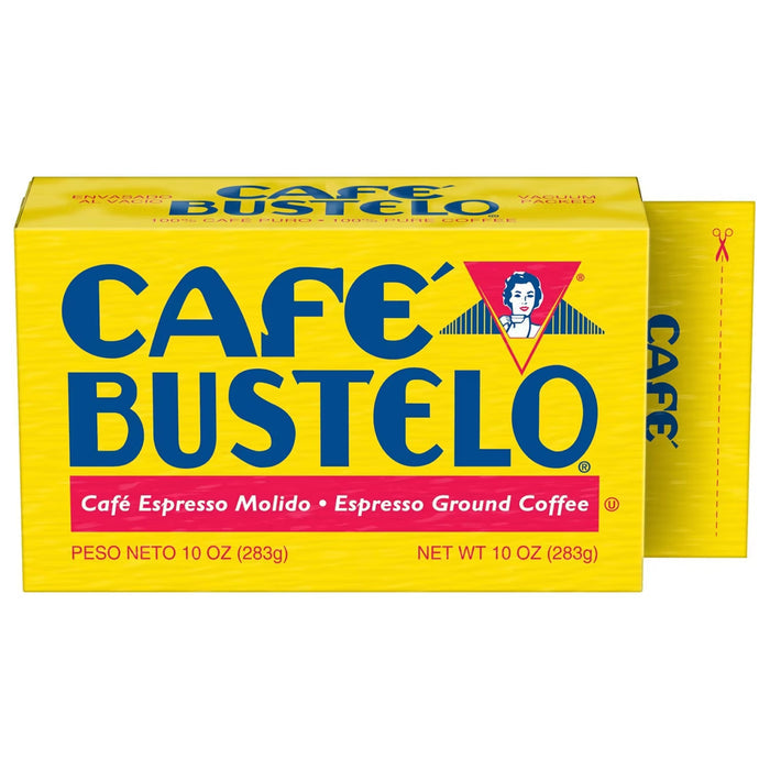 Café Bustelo Espresso Dark Roast Coffee - 10 oz - 12 Pack