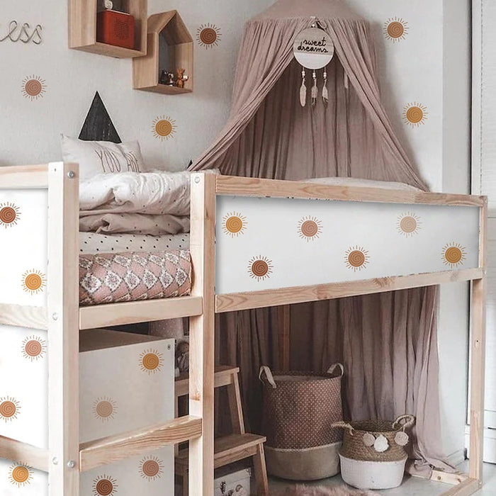 Cartoon Wall Decals Sun Designs