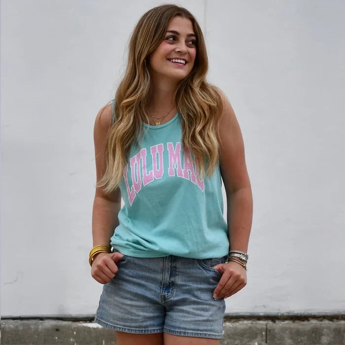 Chalky Mint Lulu Mac Tank