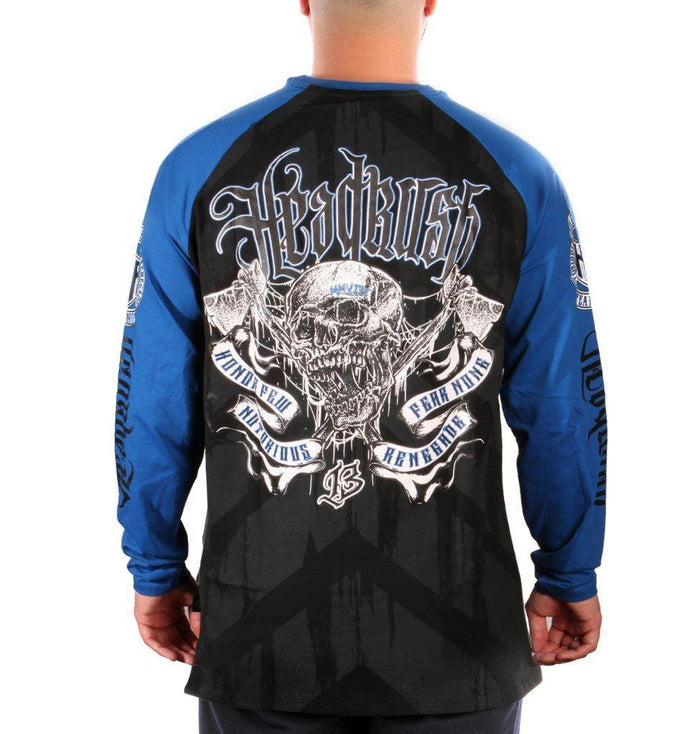 THE DEVIL CRIED LONG SLEEVE TEE BLACK - HEADRUSH detaillant autorisé LTABSHOP.CA