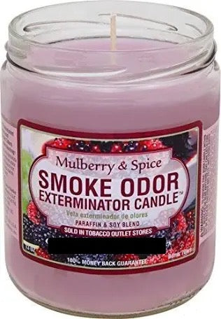 Chandelles Désodorisantes Smoke Odor Exterminator