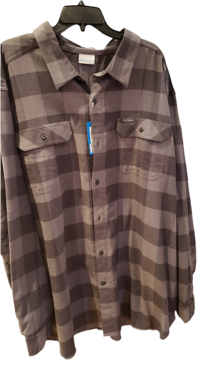 Chemise Grise à Carreaux Columbia