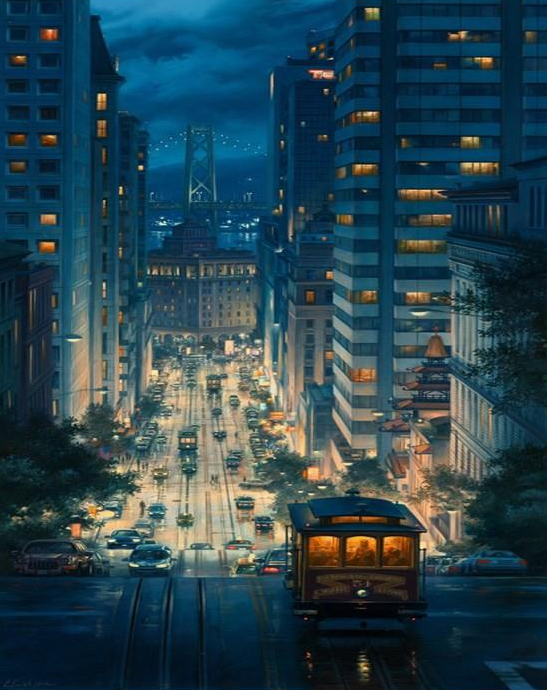 City Tour Paint by Numbers