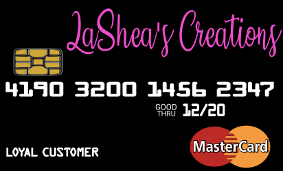 Credit Card SVG Template