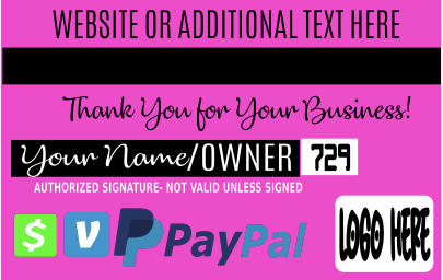 Credit Card SVG Template