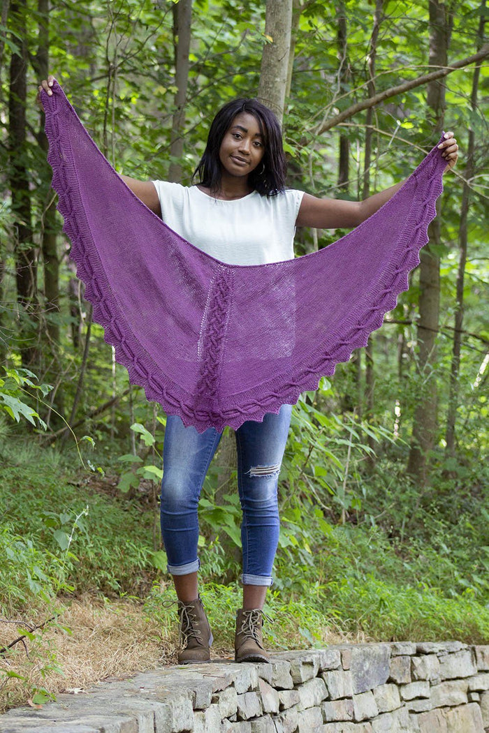 Crepe Myrtle Crescent Pattern Universal Yarn