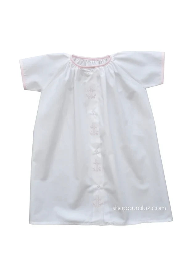 Cross Day Gown in Pink