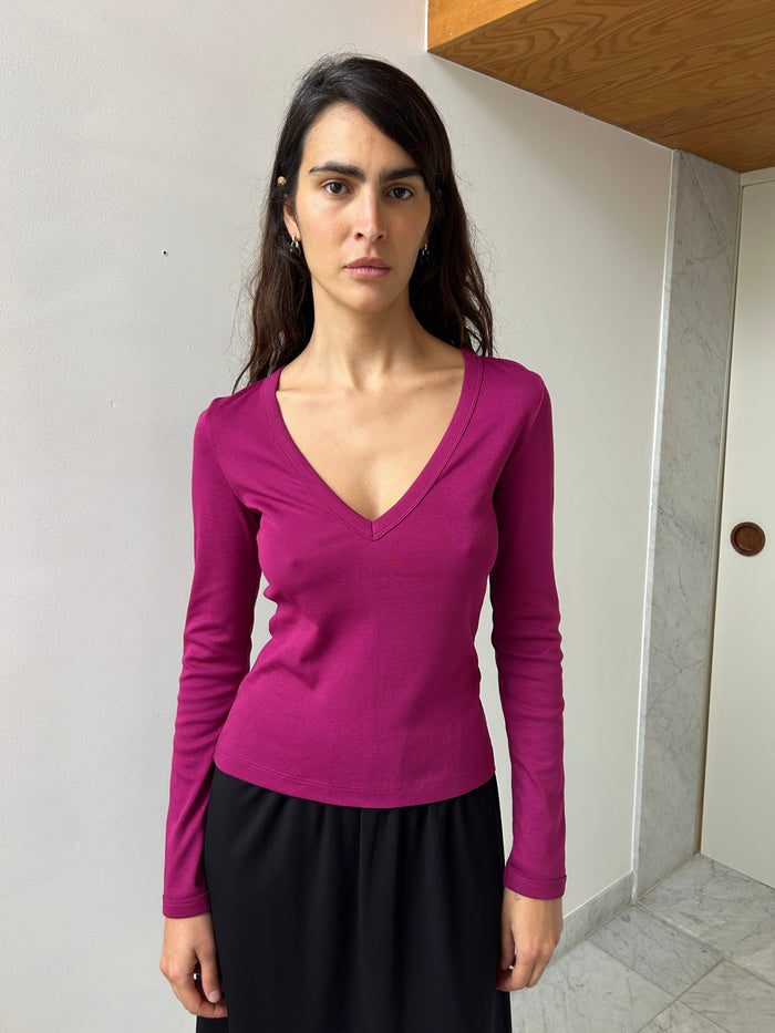 Dewi Longsleeve, Magenta FLORE FLORE