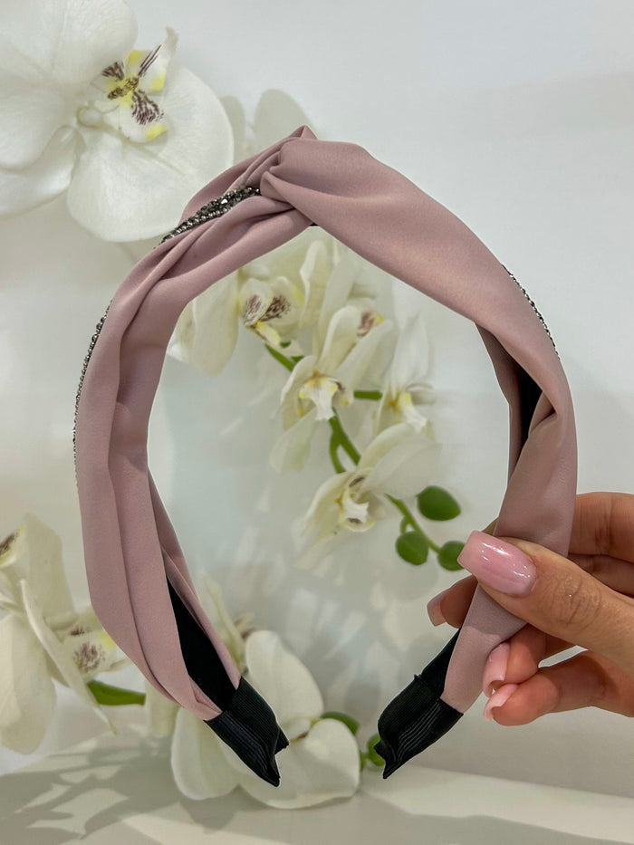 Diamante Knot Headband (4 Colours)