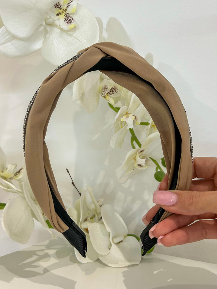 Diamante Knot Headband (4 Colours)