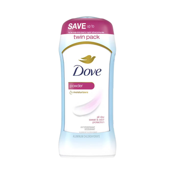 Dove Invisible Solid Powder 2.6 oz - 2 Ct - 6 Pack