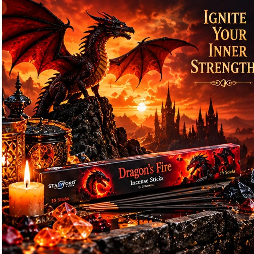 Dragon's Fire Incense Sticks - Awaken the Flame