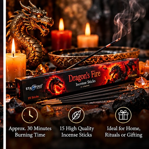 Dragon's Fire Incense Sticks - Awaken the Flame