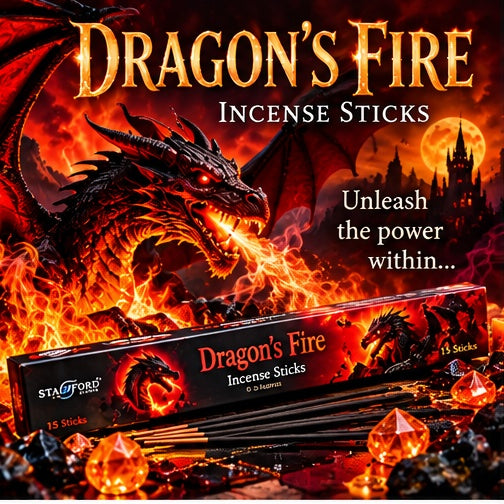 Dragon's Fire Incense Sticks - Awaken the Flame