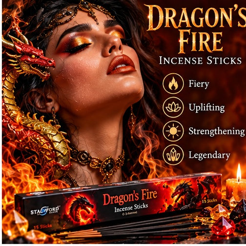 Dragon's Fire Incense Sticks - Awaken the Flame