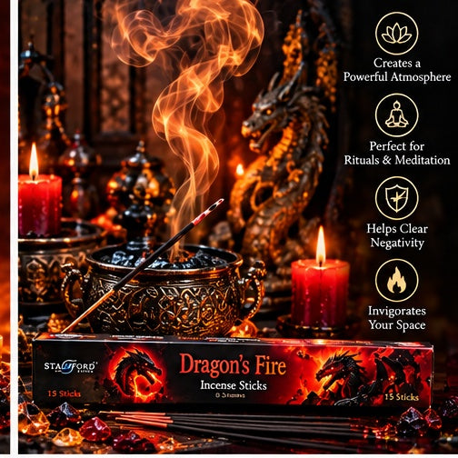 Dragon's Fire Incense Sticks - Awaken the Flame