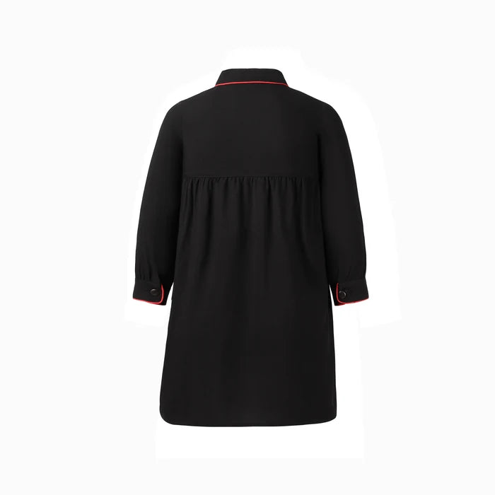 dress shirt style - black