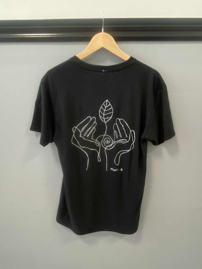 Eco dye T-shirt in midnight