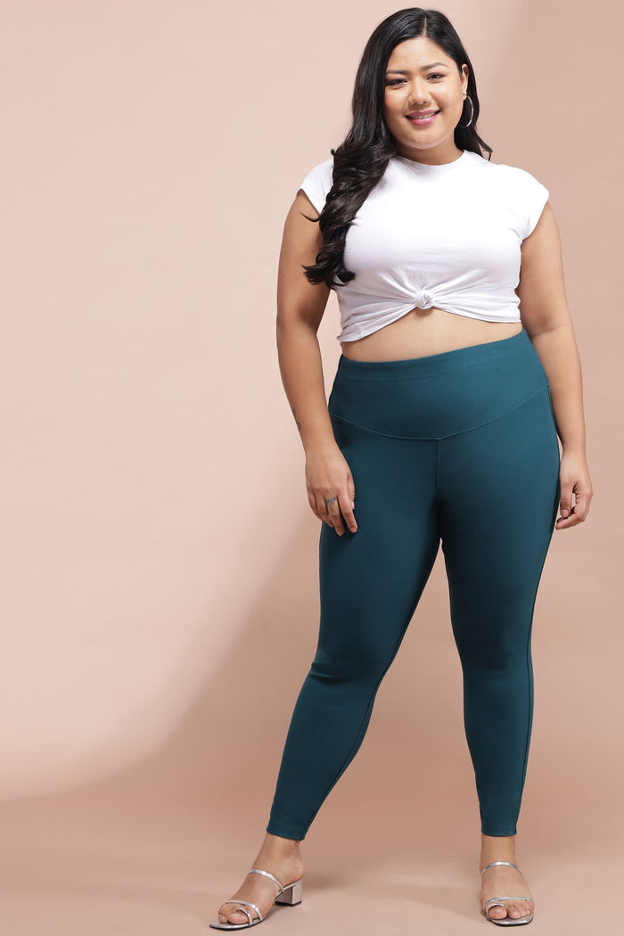 Emerald Tummy Tucker Jeggings