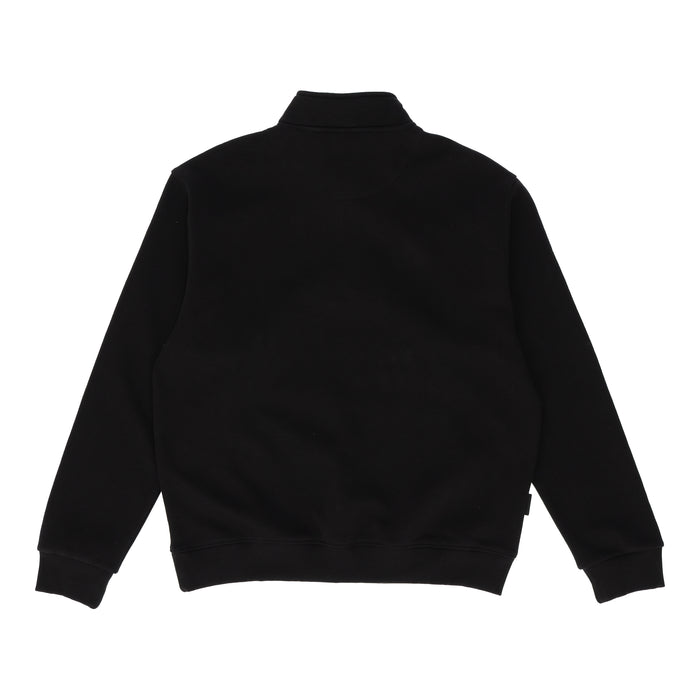 Everyday Black Quarter Zip Sweatshirt