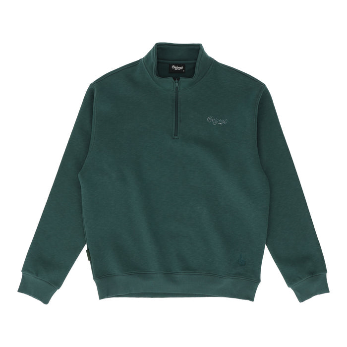 Everyday Green Quarter Zip Sweatshirt