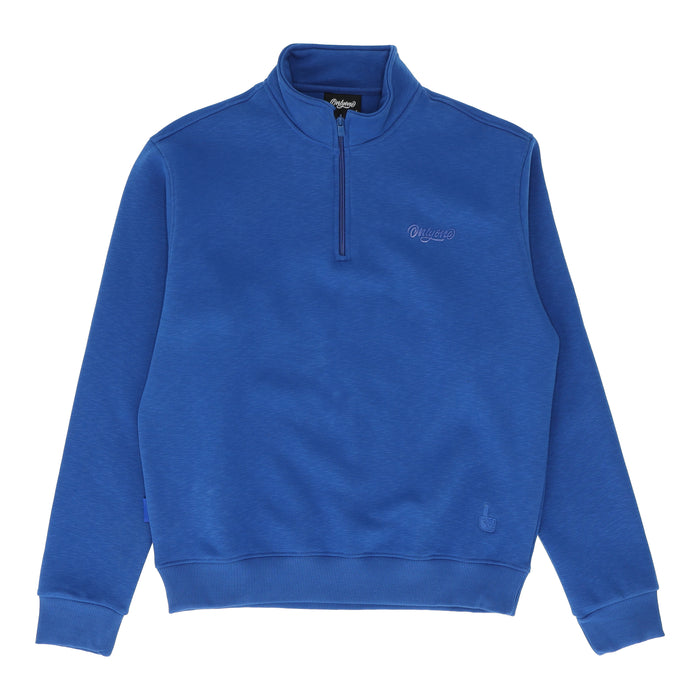 Everyday Quarter Zip Blue Sweatshirt