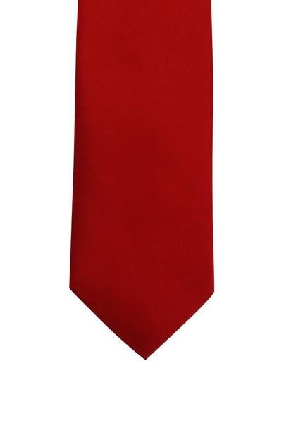 Bright Solid Red Pre-tied Tie, Tie, GoTie