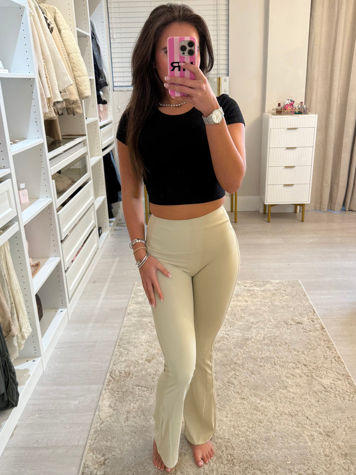 Flared Sculpt Leggings (3 Colours)