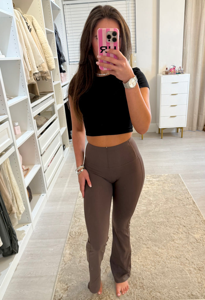 Flared Sculpt Leggings (3 Colours)