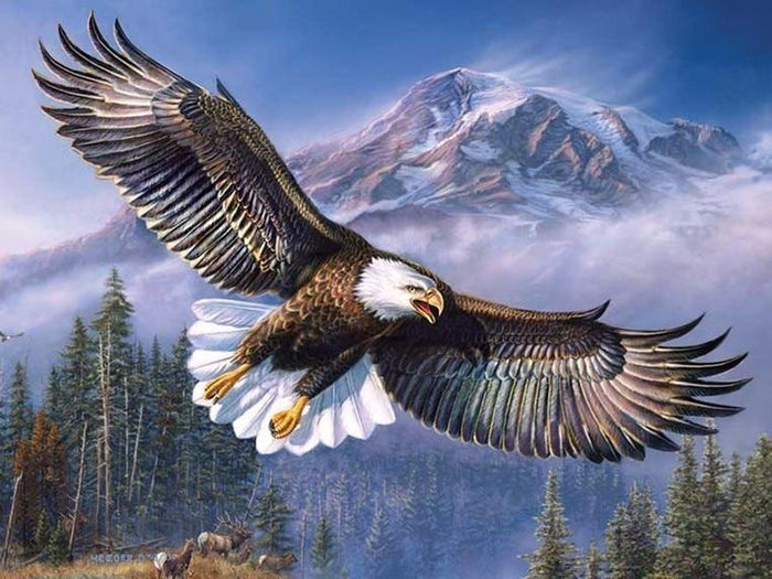 Flying Eagle Diamond Painting Kit - DIY