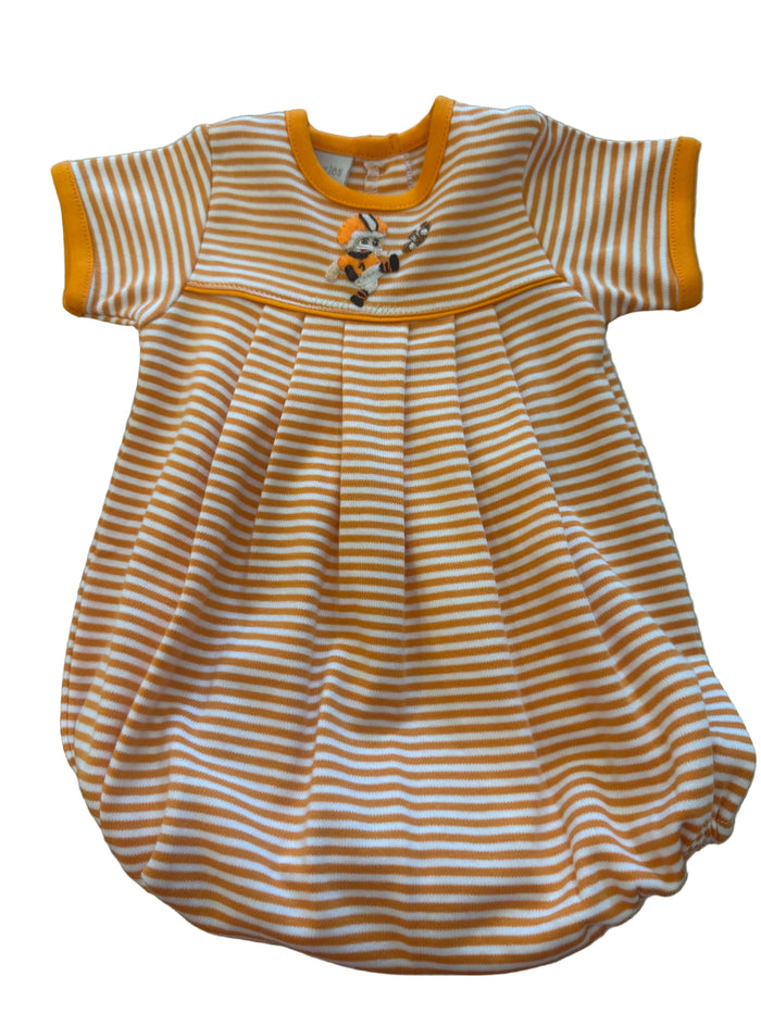 Football Embroidered Bubble- Orange