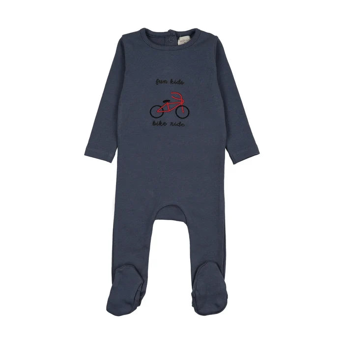 footie bike - vintage blue