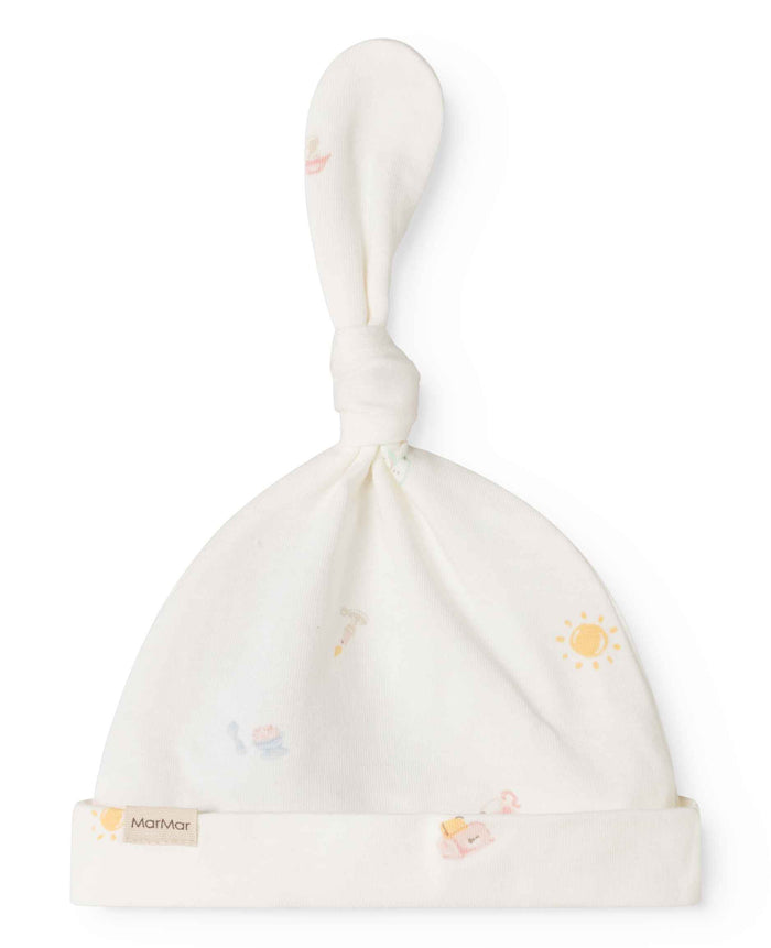 footie every day print with beanie - everyday