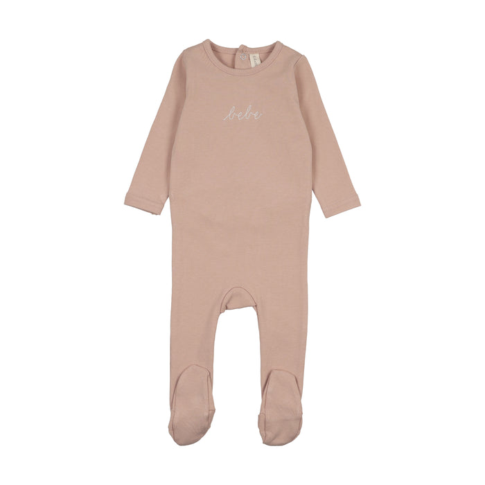 footie take me home bebe - dusty pink