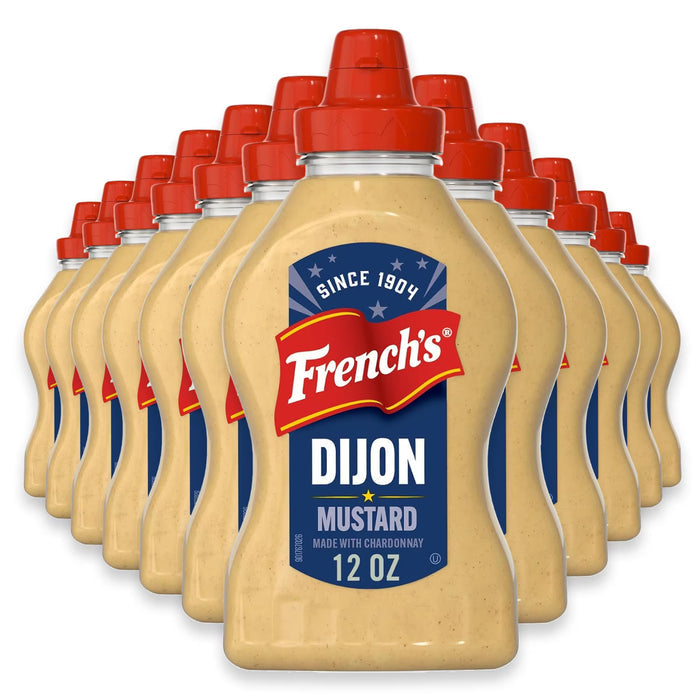 French’s Dijon Mustard with Chardonnay Wine - 12 oz - 12 Pack