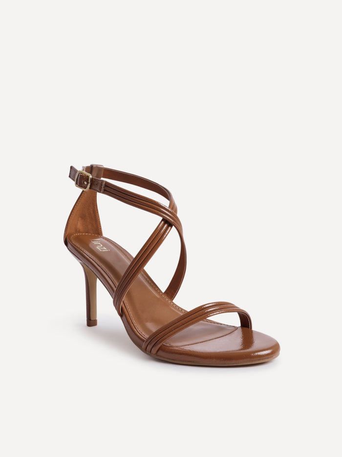 Future Tan Heeled Sandals