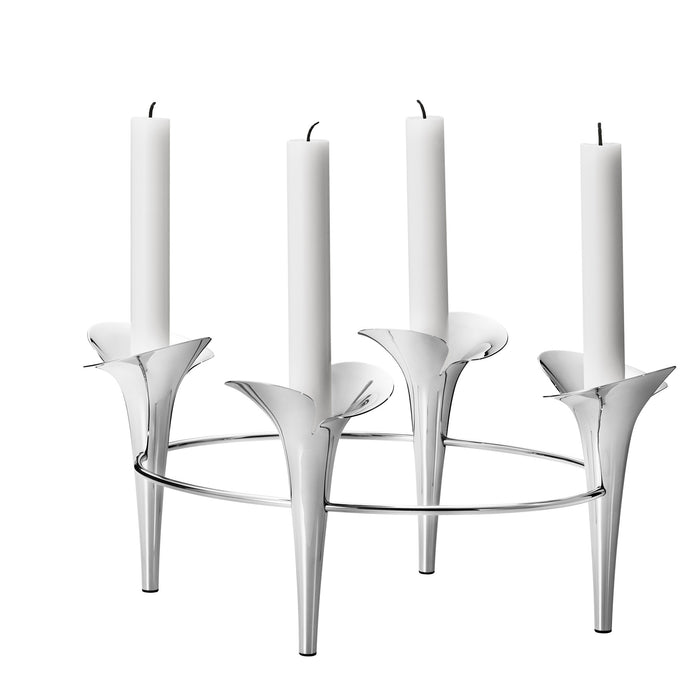 Georg Jensen Bloom Taper Candle Holder Eleish Van Breems Home