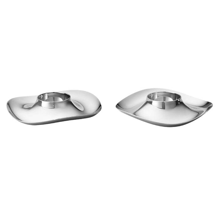Georg Jensen Cobra 2 Piece Egg Cup Set Eleish Van Breems Home