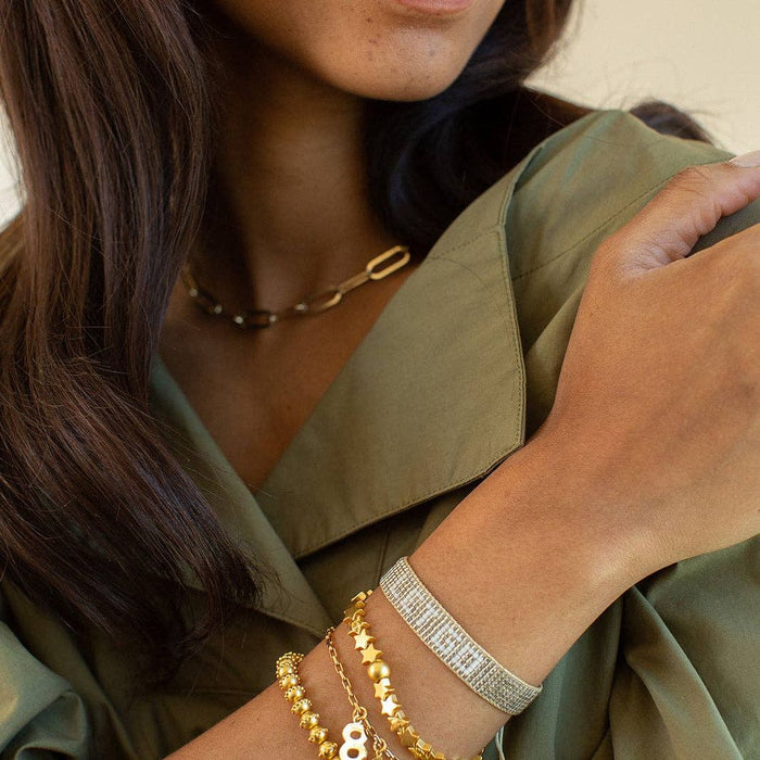 HART - Metallic Let Go Beaded Bracelet