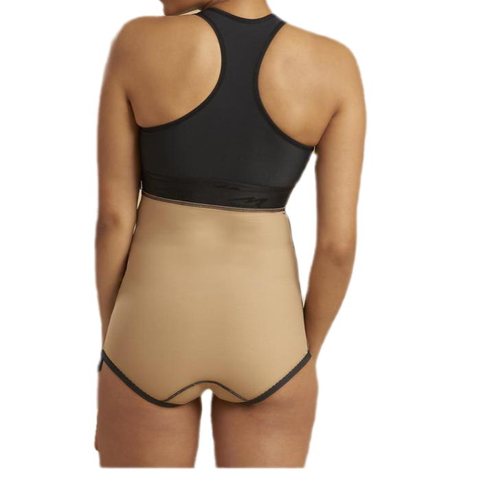 High-Waist With Side Zips Girdle - Bikini Length LGA