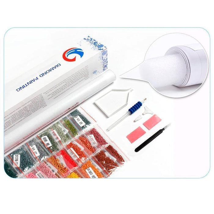Ho Ho Ho Cat Christmas Diamond Painting Kit - DIY