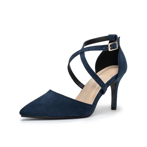 Navy Blue Suede / 4 UK