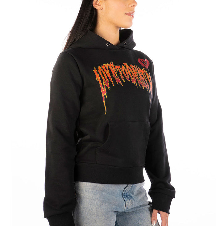 Hoodie Boyfriend Headrush ‘Love 2 Death’ Femme