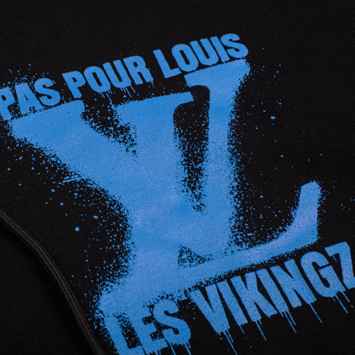 Hoodie ‘LV Pas Pour Louis’ Viking’z - Bleu