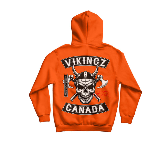 Hoodie Vikingz Canada Orange