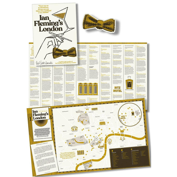 Herb Lester Associates - Ian Fleming's London Map Eleish Van Breems Home