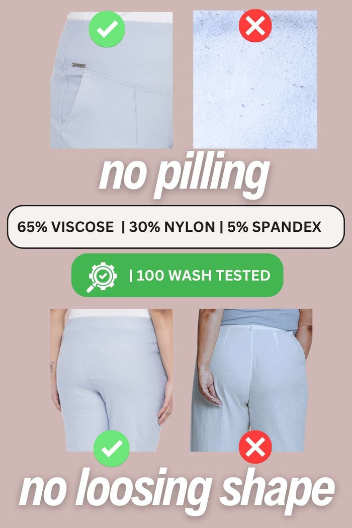 Ice Blue Tummy Tucker Jeggings